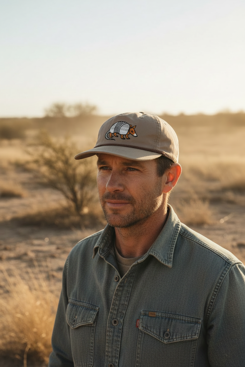 Lischka Brothers - Armadillo Rope Cap, Driftwood