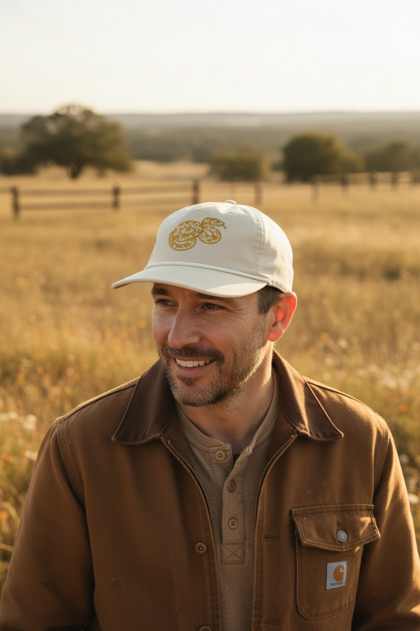 Lischka Brothers - Rattlesnake Rope Cap, Sand