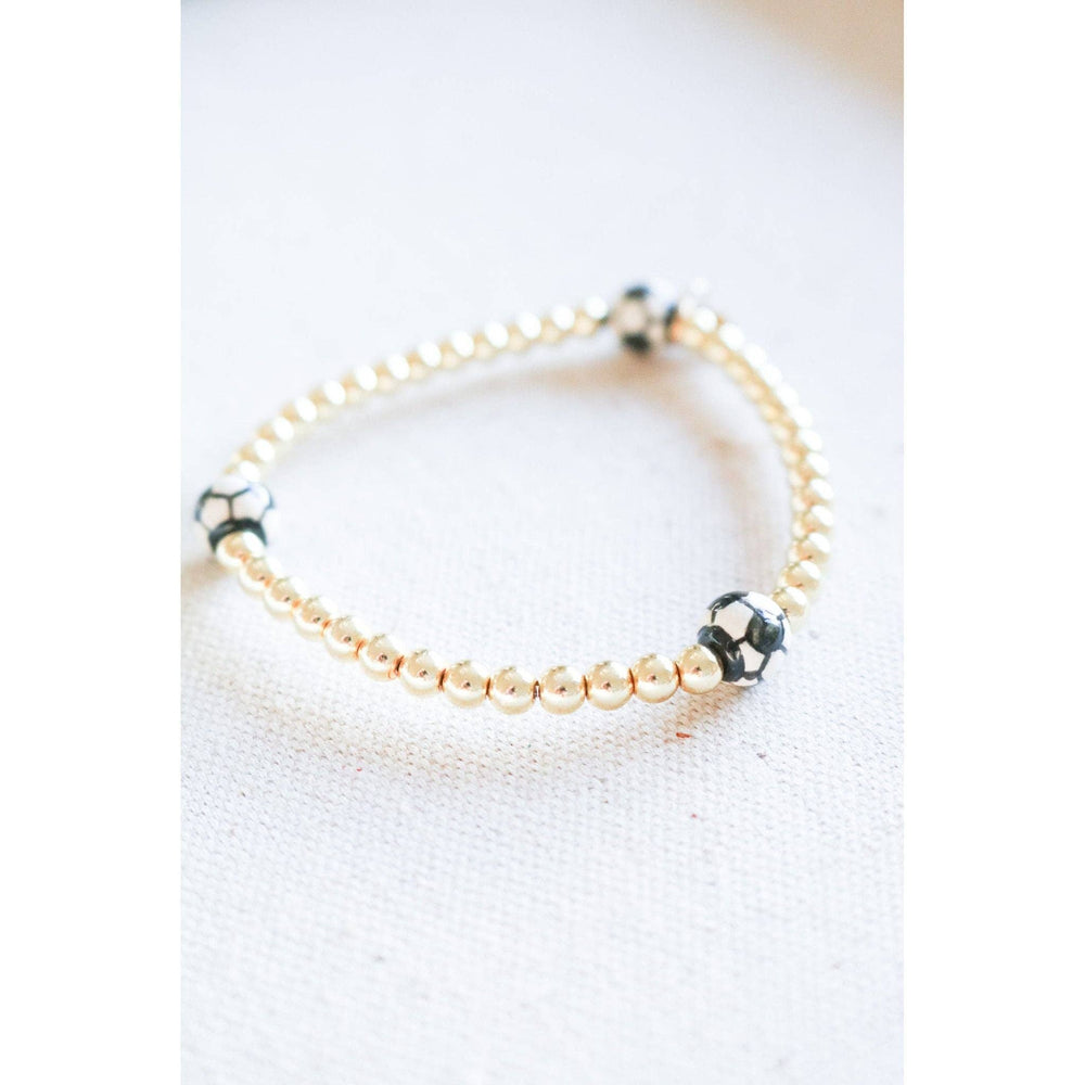 
                  
                    Load image into Gallery viewer, Taylor Reese - Soccer Goldie Bracelet
                  
                