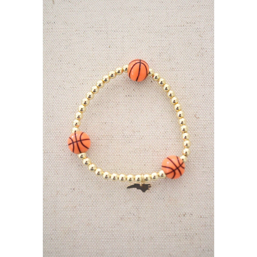 
                  
                    Load image into Gallery viewer, Taylor Reese - Basketball Goldie Bracelet
                  
                