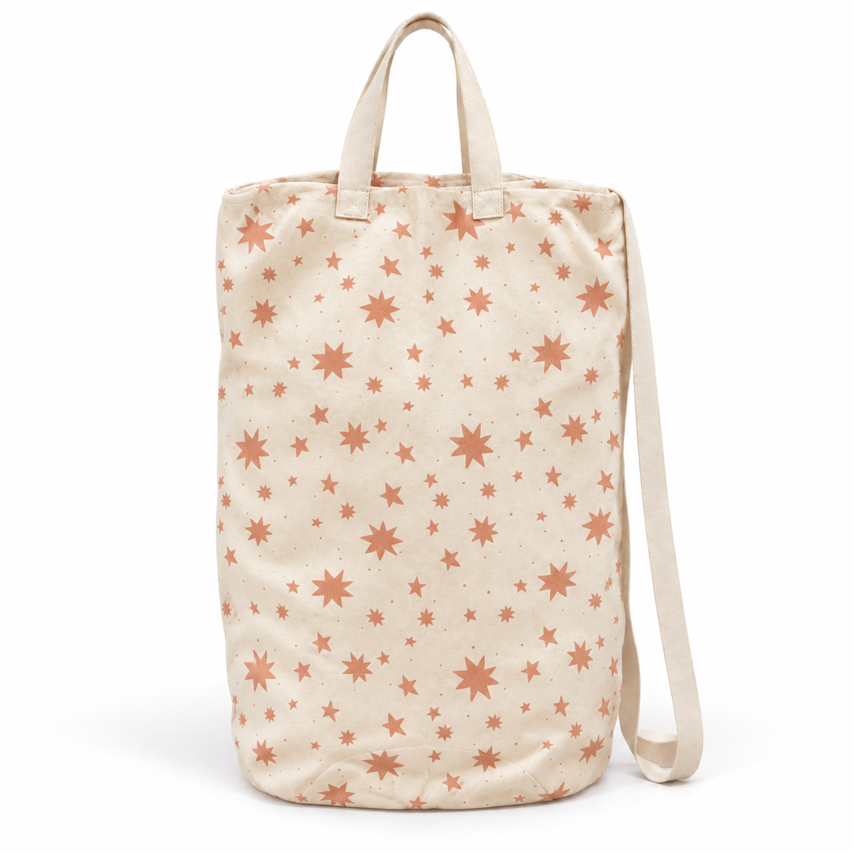 sunburn starburst canvas bag on white