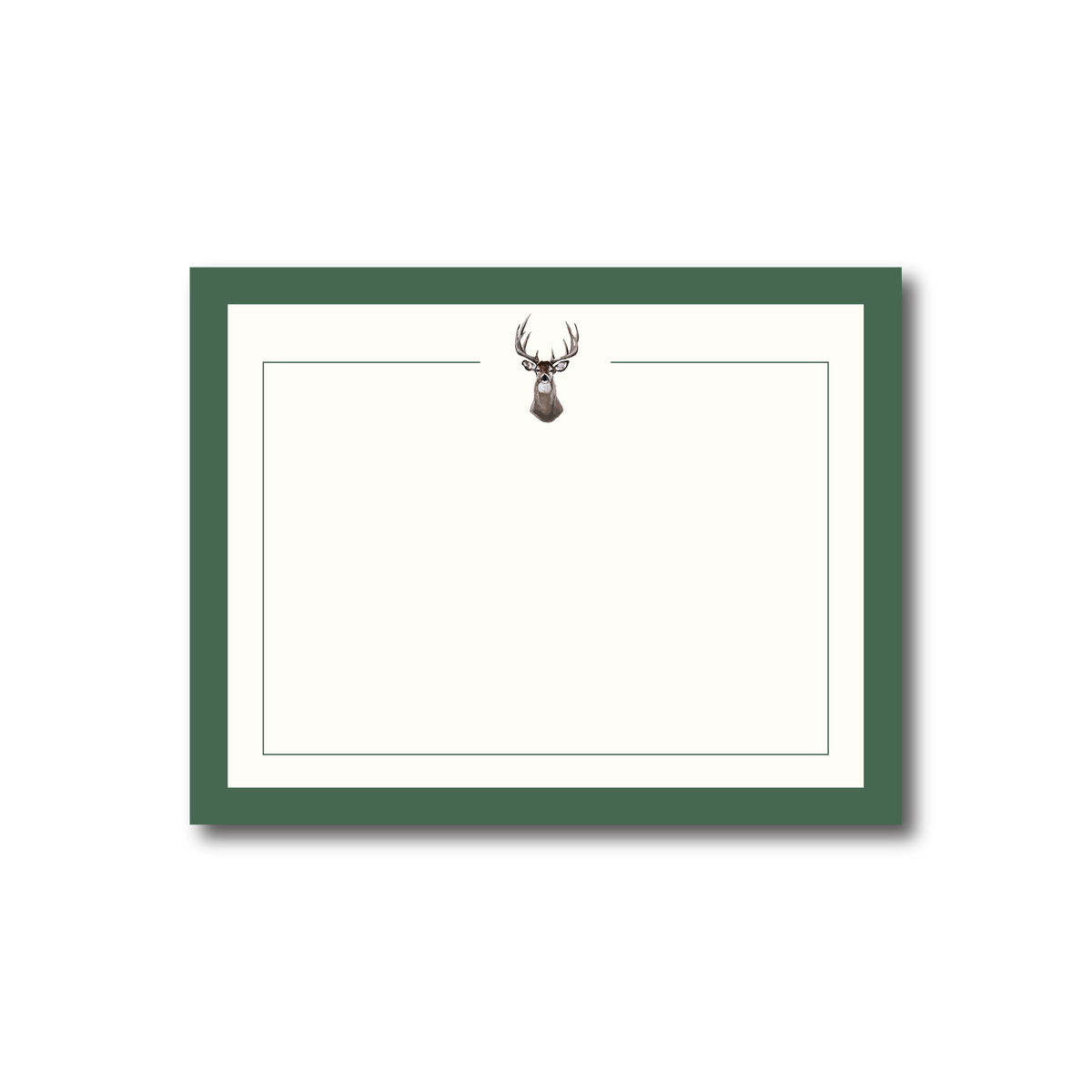 Whitetail Deer | Flat Notecards | Set of 8 | Choose Your Design | Mads Studio & Co.