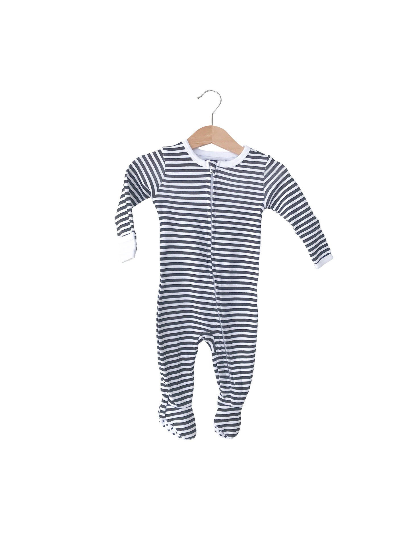 Organic Zip Footie | GOTS Certified Organic Cotton | Signature Prints