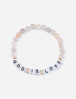 
                  
                    Load image into Gallery viewer, God is Love Letter Bracelet: Small
                  
                