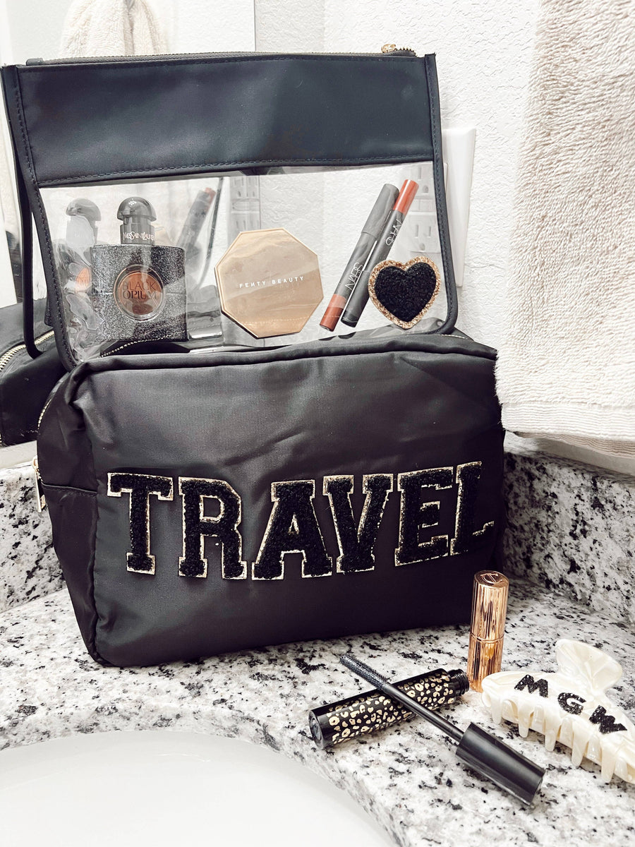 Nylon Makeup Bag - Large – KenzKustomz