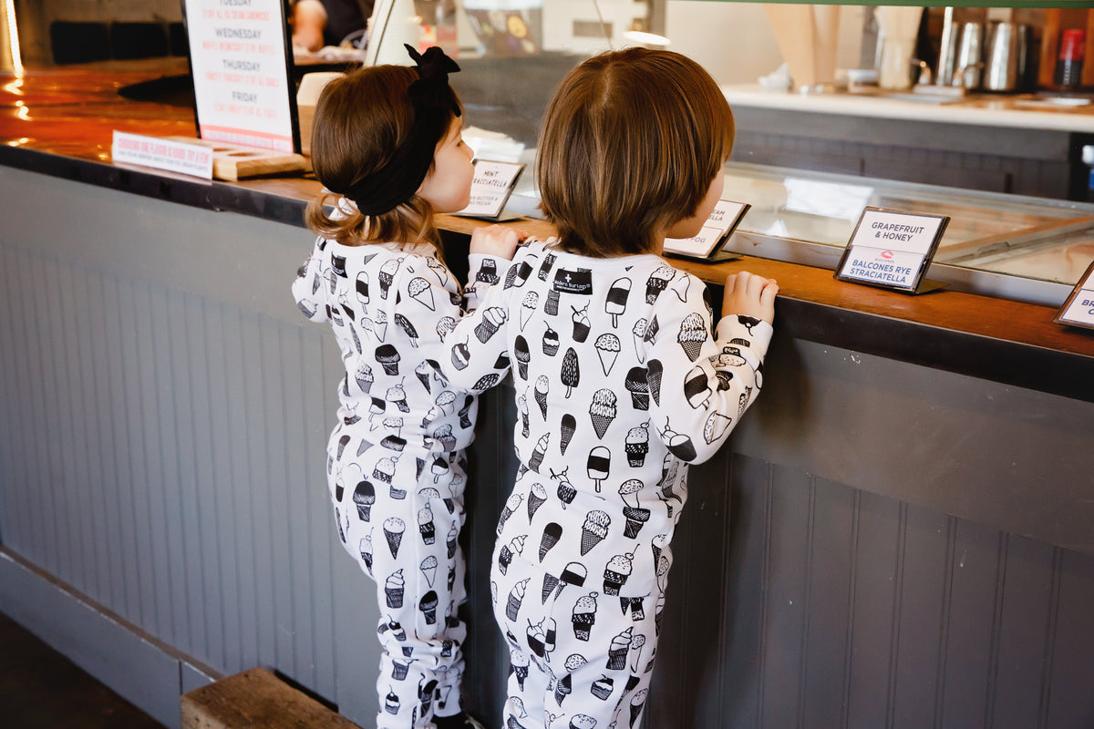 Organic Baby + Kids Pajama Set | Signature Prints