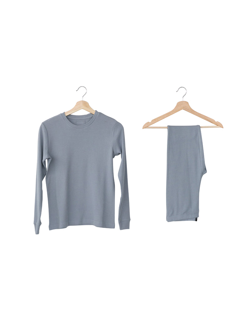 
                  
                    Load image into Gallery viewer, FINAL SALE - Organic Thermal Pajama Set -  TRADEWINDS
                  
                