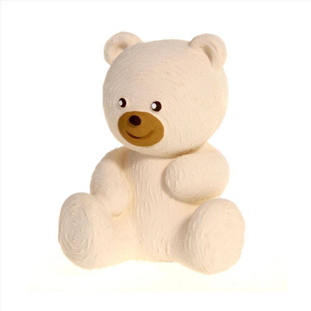 Natural Rubber Toys - Tommi the Bear, W/Squeaker