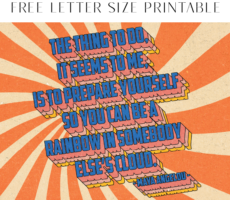 DIY Printable | Maya Angelou quote – Modern Burlap diy-printable-maya-angelou-quote-modern-burlap