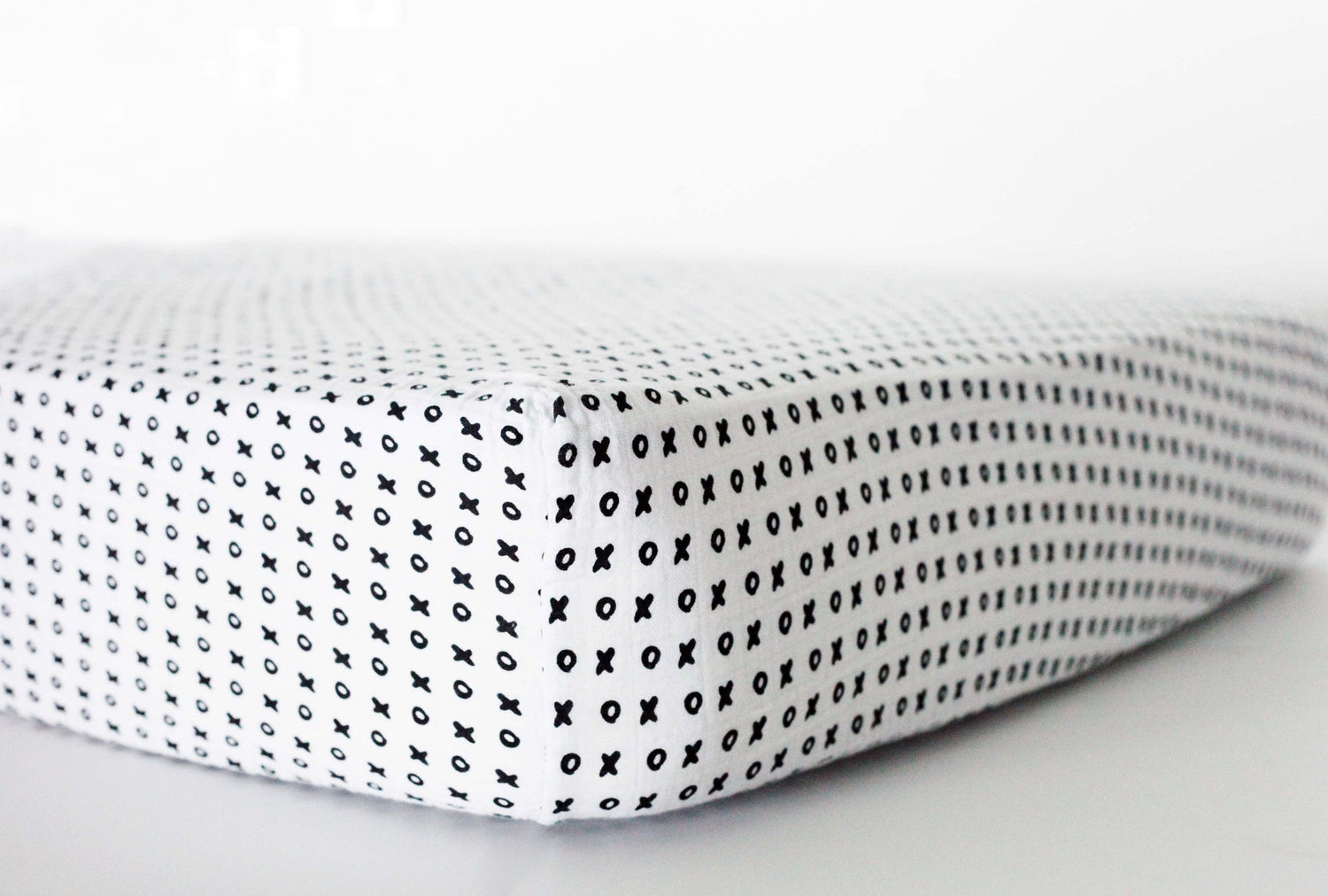 Modern Burlap organic baby bedding and nursery textiles