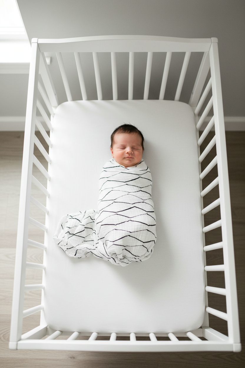 Moroccan Organic Swaddle | GOTS Certified Organic Cotton Muslin