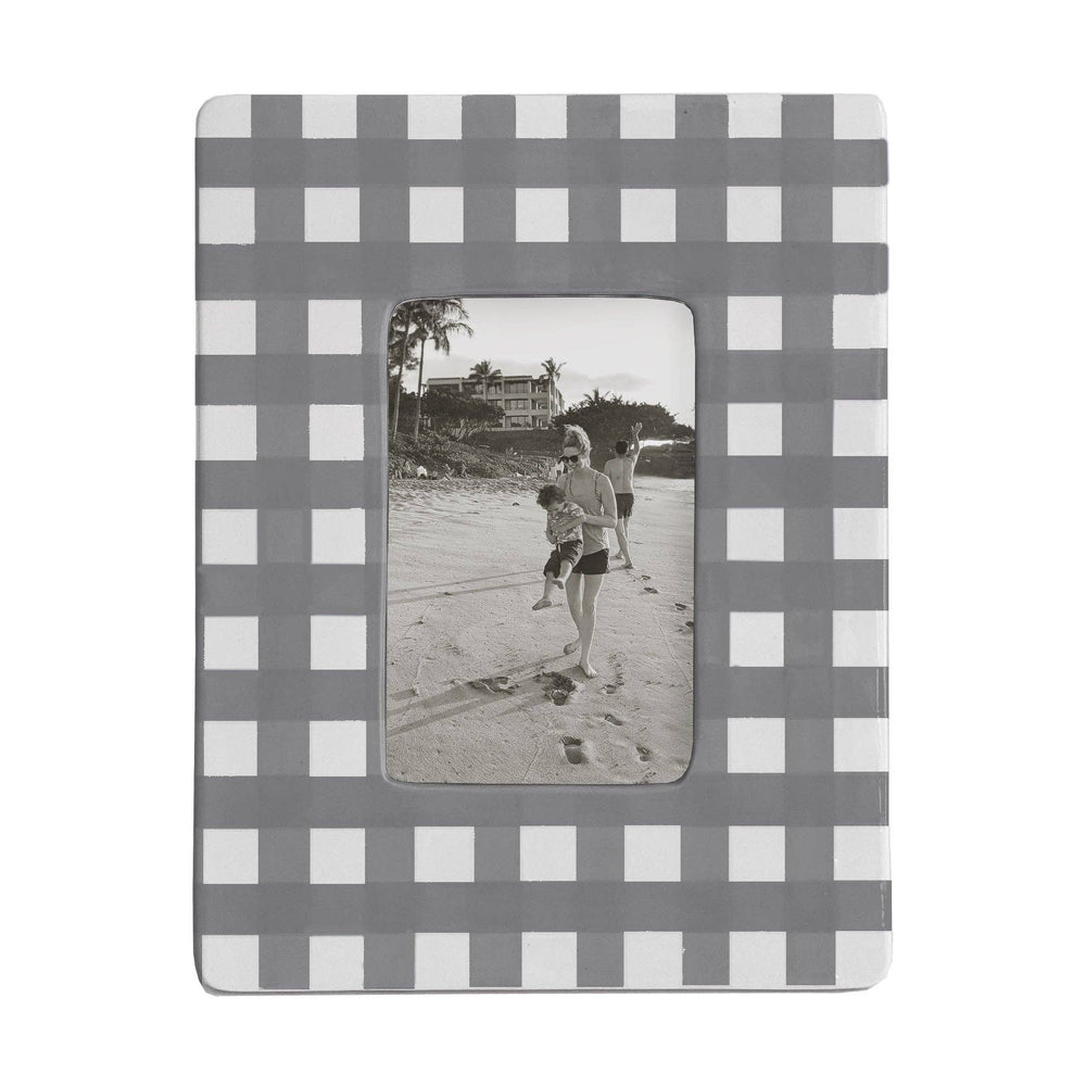 
                  
                    Load image into Gallery viewer, Lo Home | Ruby Clay - Gingham Photo Frame: Holiday Green
                  
                