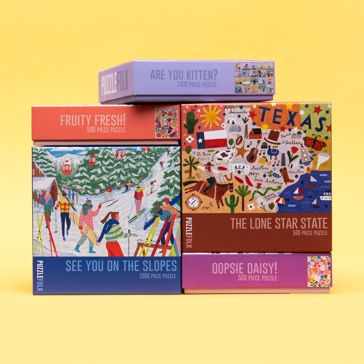 The Lone Star State 500-Piece Puzzle | Puzzlefolk