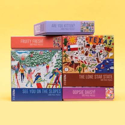 The Lone Star State 500-Piece Puzzle | Puzzlefolk