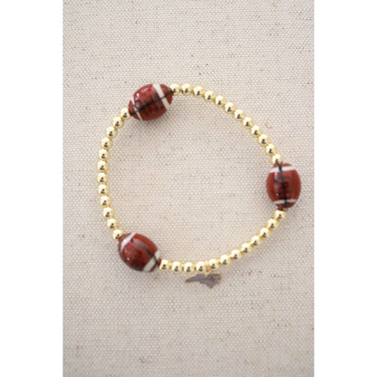 Taylor Reese Football Goldie Bracelet
