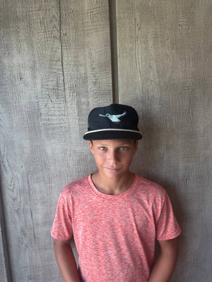 
                  
                    Load image into Gallery viewer, Lischka Brothers - Flying Mallard Duck Hat in Black
                  
                