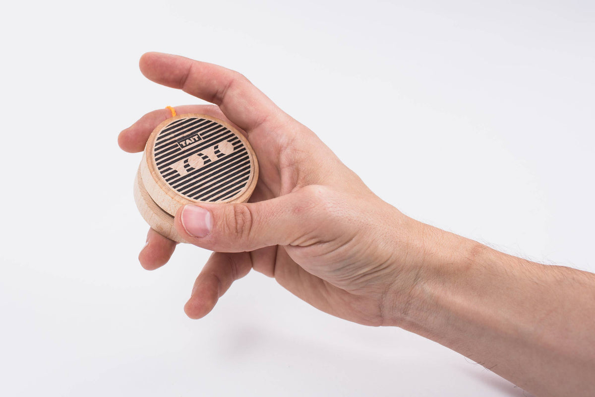 Black Sling-Slang wooden yo-yo by TAIT Design Co.