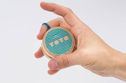 Blue Sling-Slang wooden yo-yo by TAIT Design Co.
