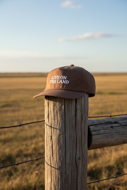 Lischka Brothers - Live on the Land Rope Cap, Brown