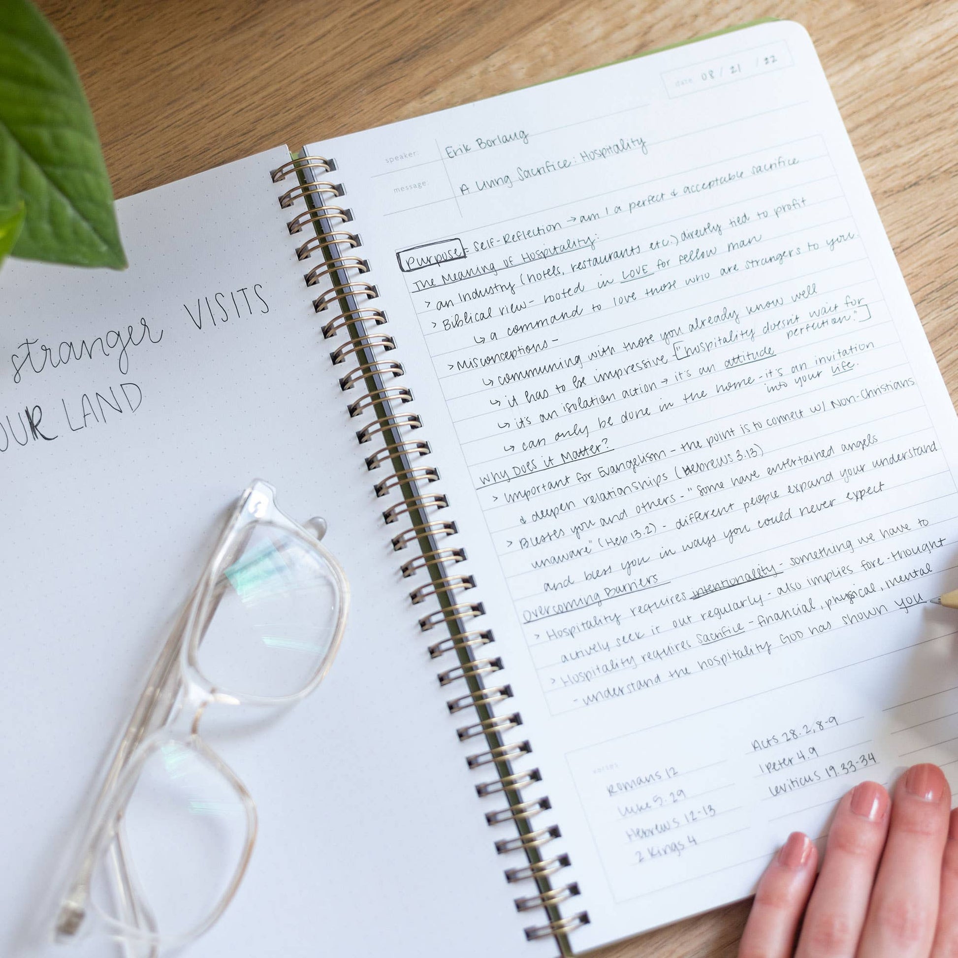 Church Notes Co. - Church Notes Notebook - Happy Icons by Callie Danielle