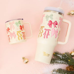 
                  
                    Load image into Gallery viewer, The Darling Effect - 14 oz Insulated Mug-Bow Affair
                  
                