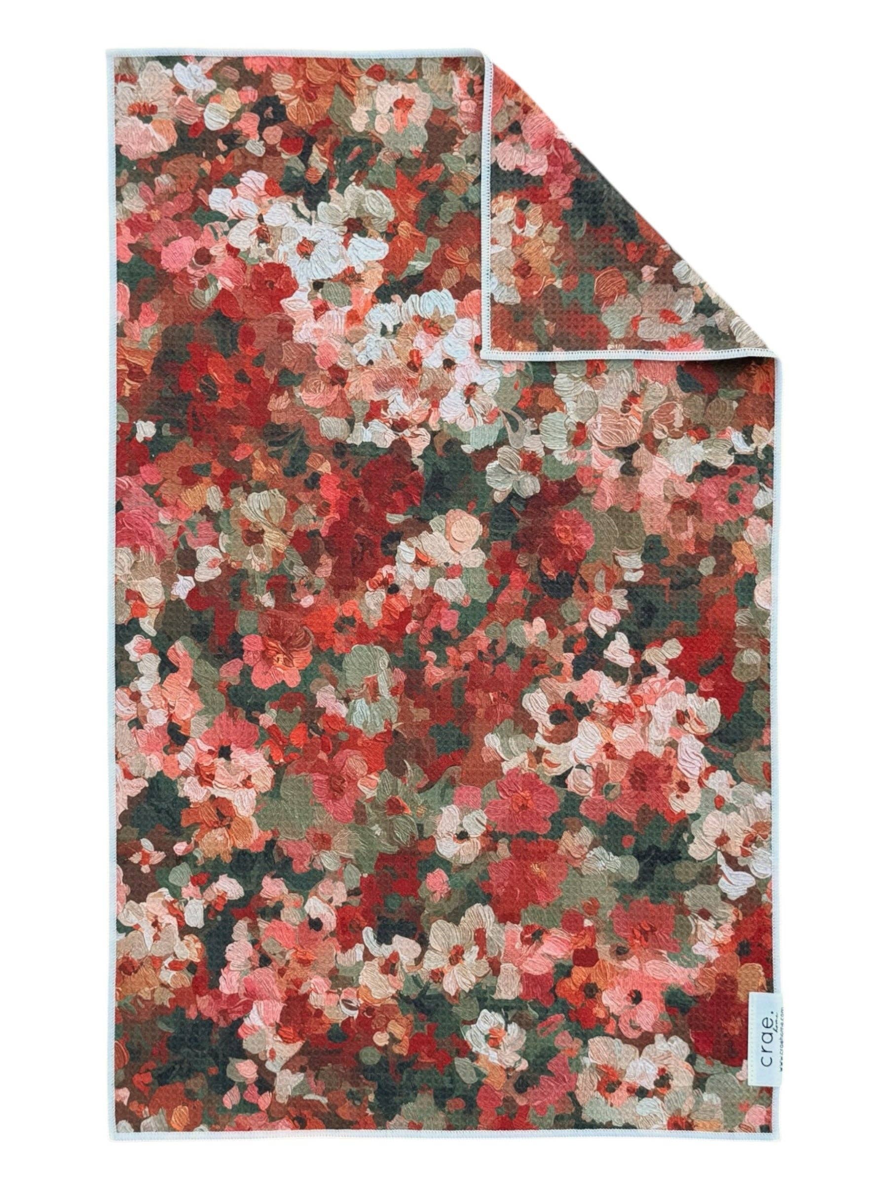 Crae.Home - Charlotte: Double-Sided Hand Towel: Multi / Hand Towel (17x27 in)