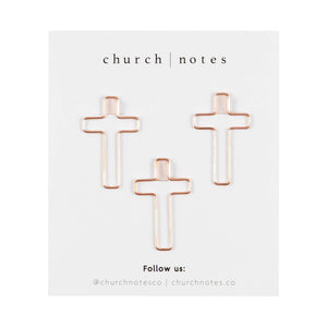 
                  
                    Load image into Gallery viewer, Church Notes Co. - Cross Clips
                  
                