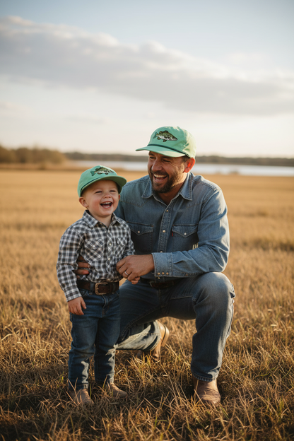 Lischka Brothers - Guadalupe Bass Rope Cap, Green