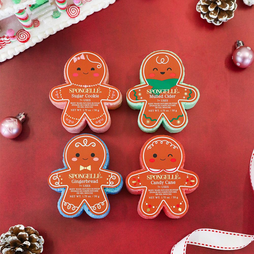 Spongellé - Gingerbread Holiday Buffer