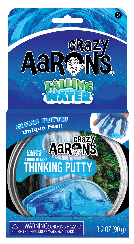 Crazy Aaron's - Falling Water - Full Size 4" Thinking Putty Tin
