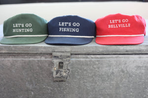 
                  
                    Load image into Gallery viewer, Lischka Brothers - &amp;quot;Let&amp;#39;s Go Fishing&amp;quot; Cap
                  
                