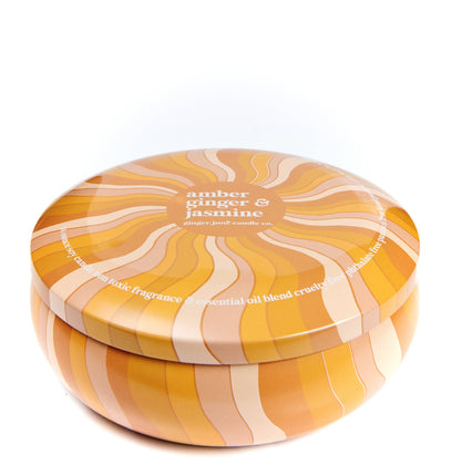 Amber + Ginger + Jasmine 14 oz candle