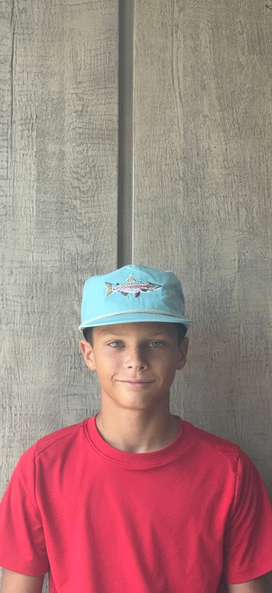 Lischka Brothers - Rainbow Trout Hat in Aqua