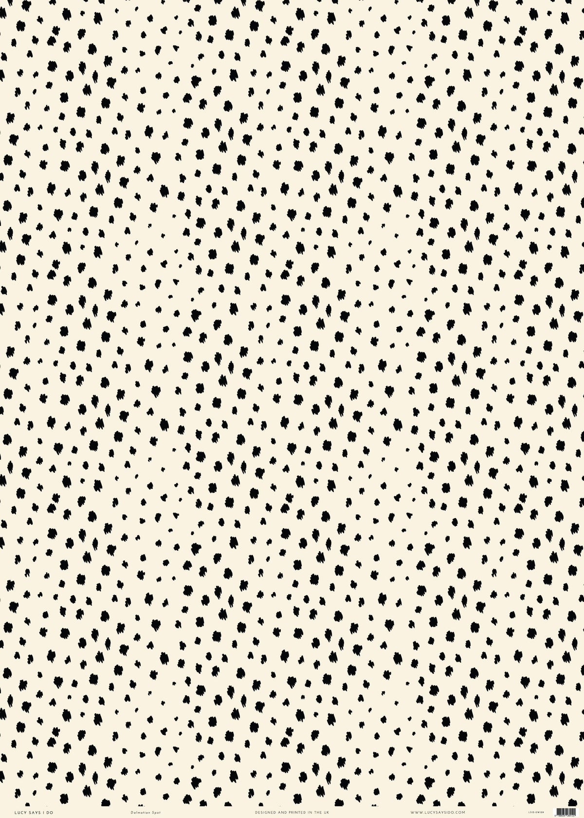 Dalmatian Animal Print Gift Wrap