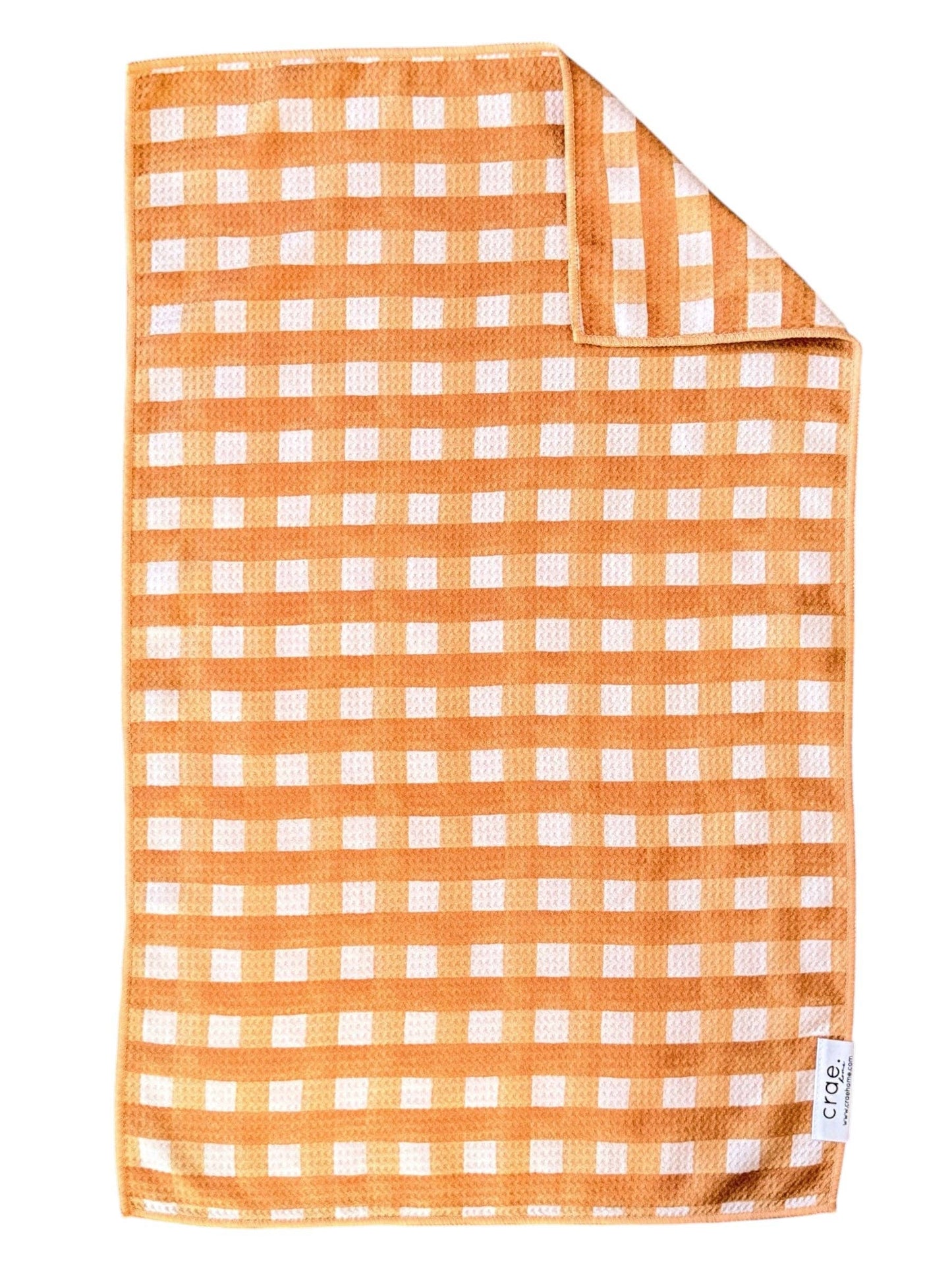Crae.Home - Ginger: Double-Sided Hand Towel: Gold / 17x27 in / Hand Towel
