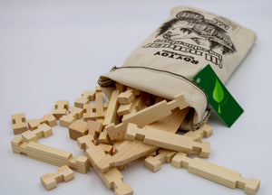 
                  
                    Load image into Gallery viewer, Roy Toy - Roy Toy All Natural Log Cabin
                  
                