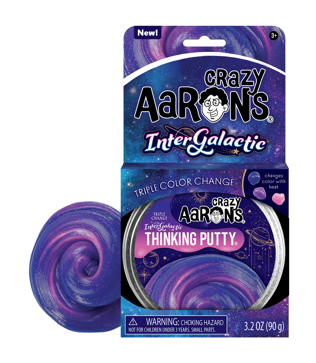 Intergalactic Thinking Putty — one full-size 4-inch tin, sold separately.