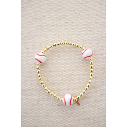 Taylor Reese Baseball Goldie Bracelet