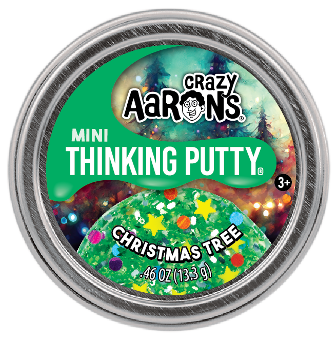 Crazy Aaron's - Puttyworld Holiday 36 Count Mini Tin Assortment, product image 2
