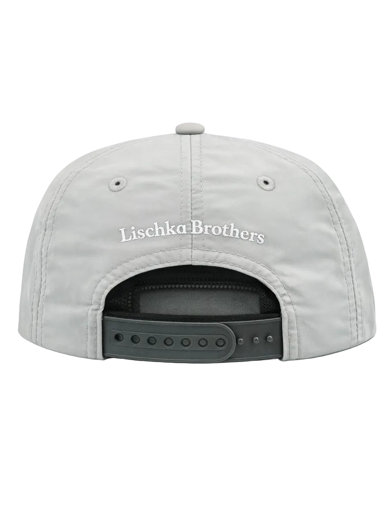 Lischka Brothers - Brahman Cattle (Brahma) Rope Cap, Ice Gray