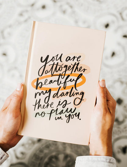 Jenessa Wait - HARDCOVER JOURNAL: YOU ARE ALTOGETHER...