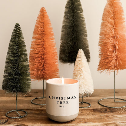 Sweet Water Decor - CHRISTMAS TREE SOY CANDLE | 12 OZ STONEWARE JAR CANDLE, product image 2