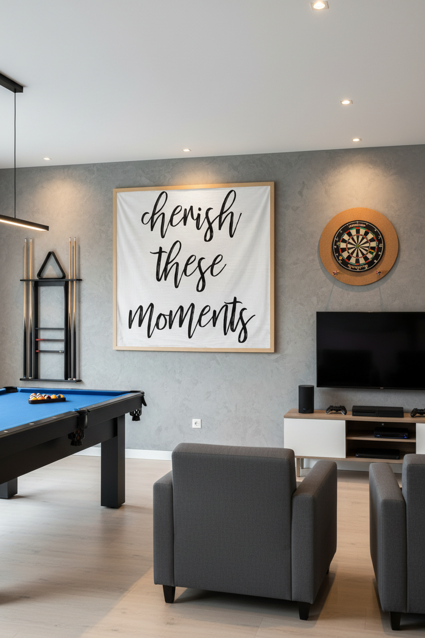 Cherish These Moments Organic Swaddle + Wall Art | GOTS Certified Organic Cotton Muslin