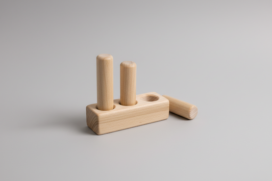 Clover & Birch - Peg Puzzle Stacker Game