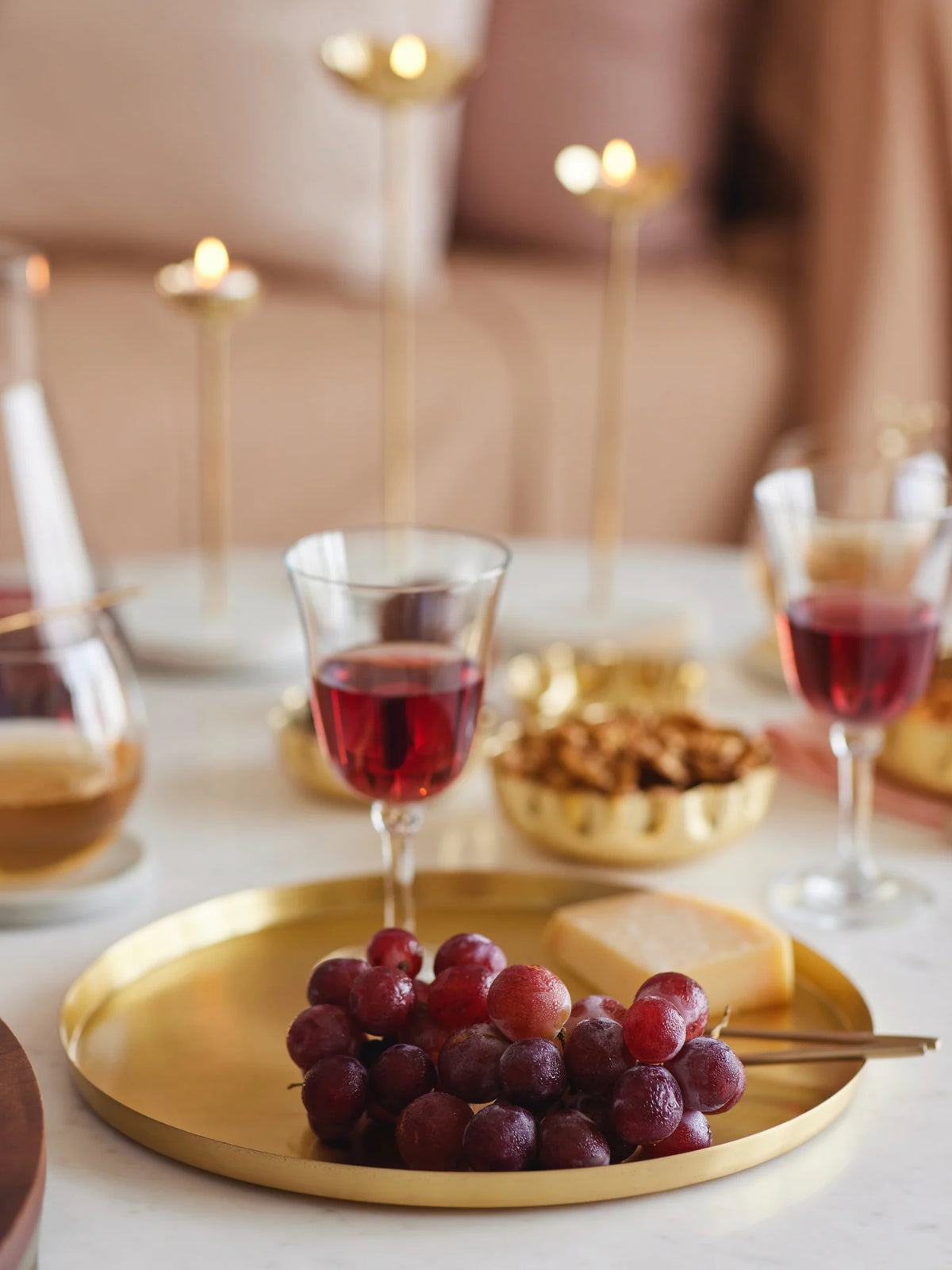 Fleck - Heirloom Brass Serving Plate