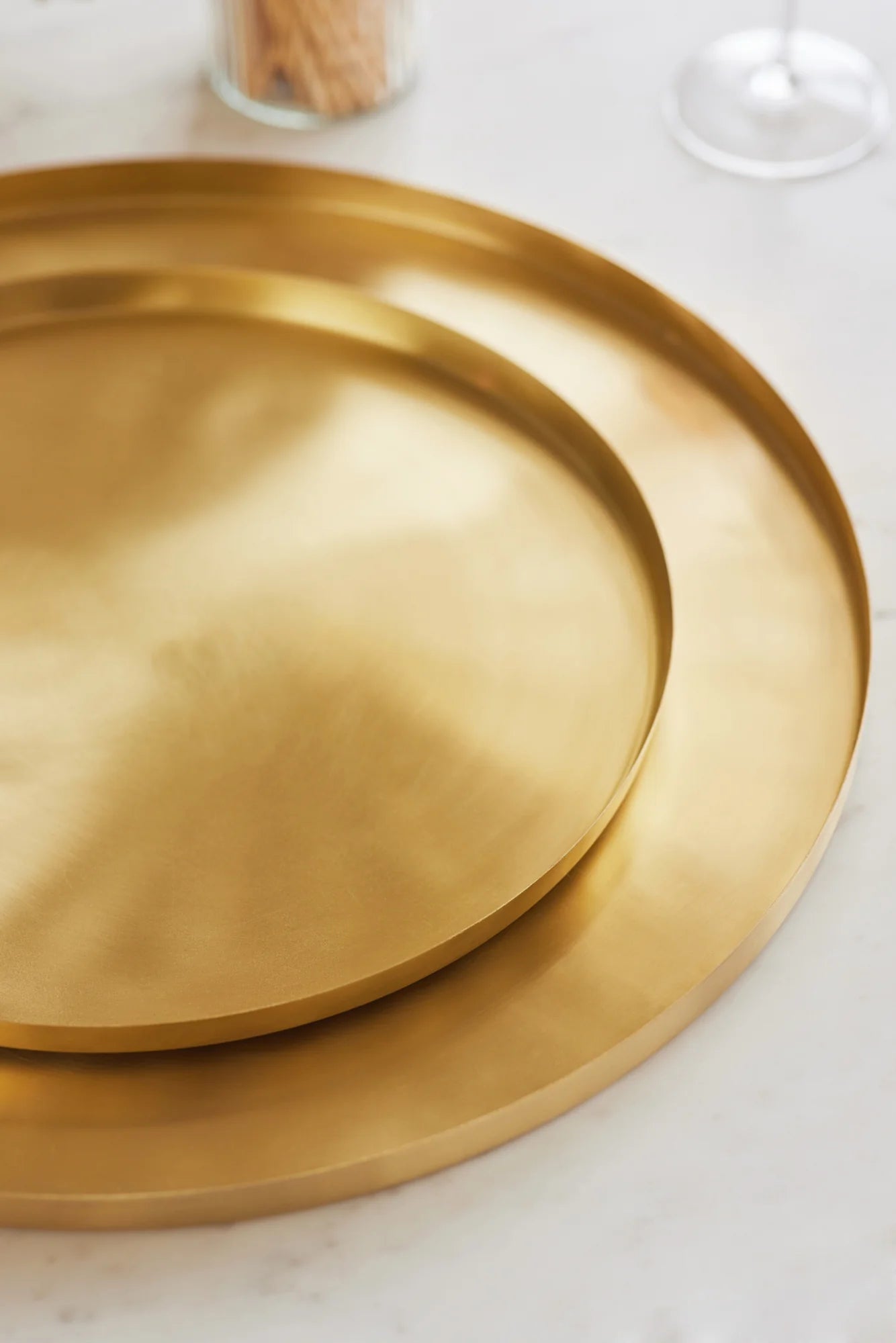 Fleck - Heirloom Brass Serving Plate