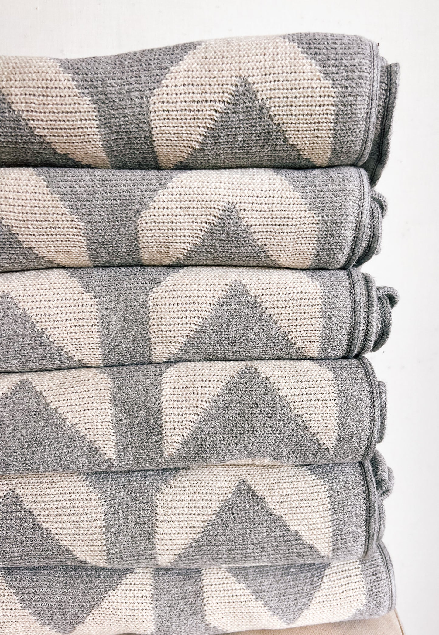 XO recycled cotton family blanket by Modern Burlap