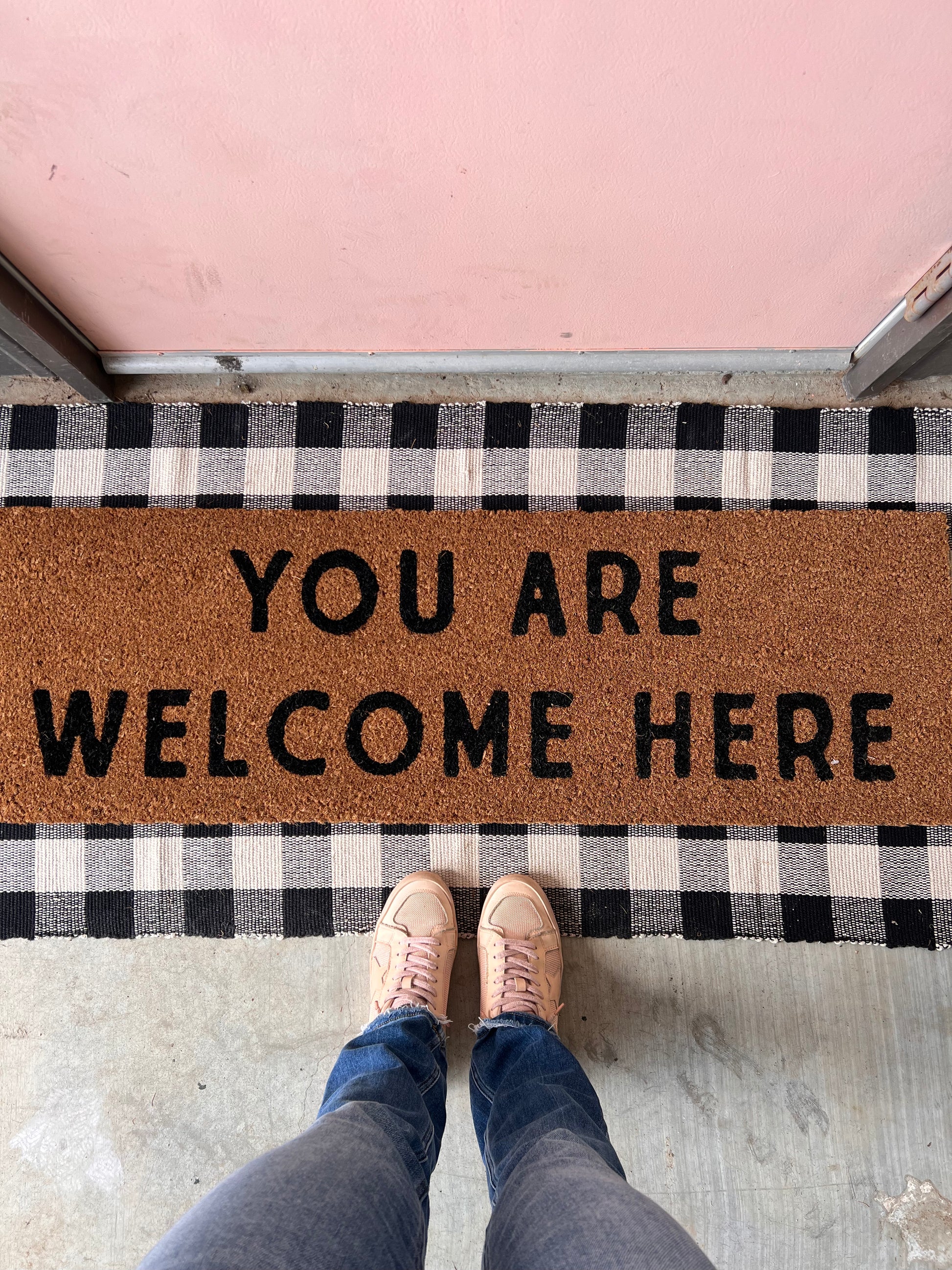 XL Doormat | You Are Welcome Here | Coconut Coir