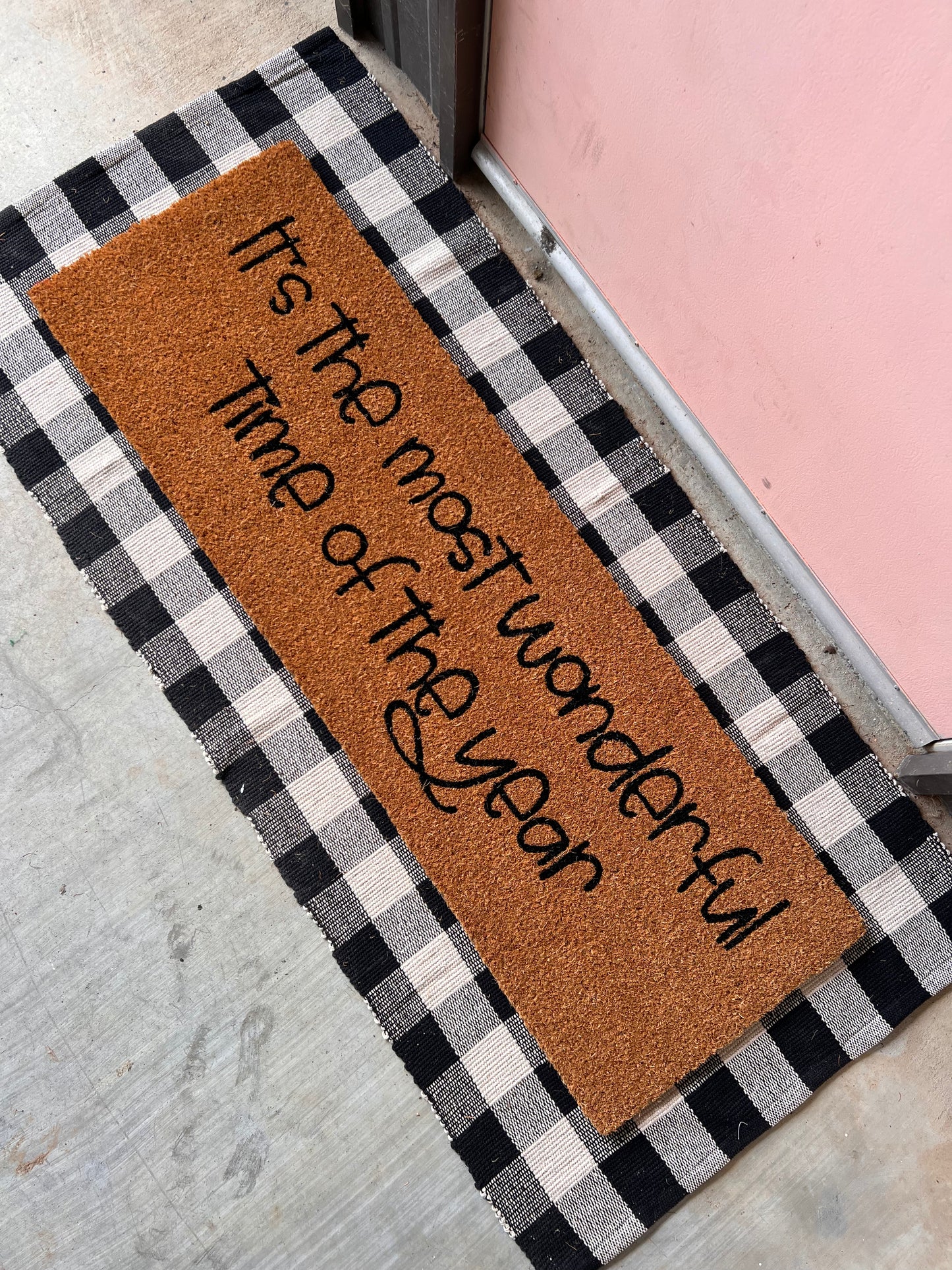 XL Doormat | It's the most wonderful time of the year
