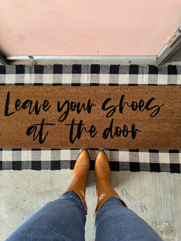 XL Doormat | Leave your shoes at the door